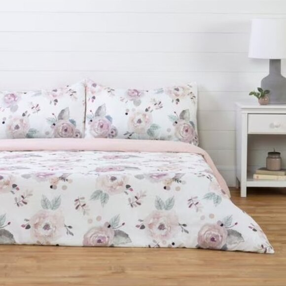 NEW South Shore Floral Collection Full/Double Duvet Set Sells $199.99 - Picture 1 of 4